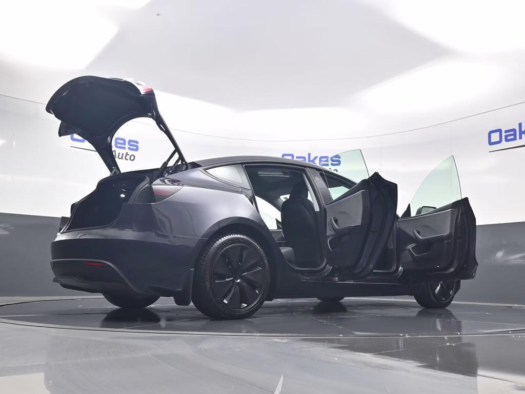 2025 Stealth Grey Tesla Model 3 Long Range RWD Sedan