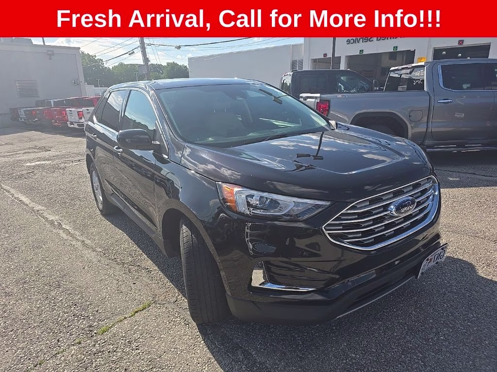 2022 Black Metallic Ford Edge SEL AWD SUV