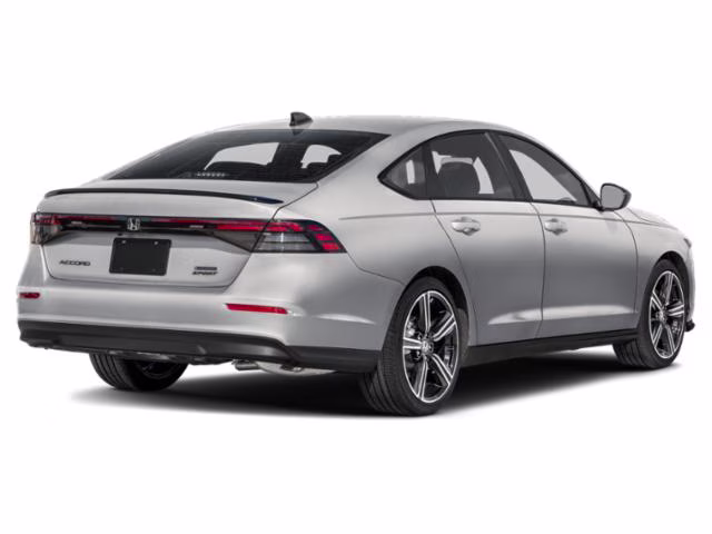 2026 Solar Silver Metallic Honda Accord Hybrid Sport FWD Sedan