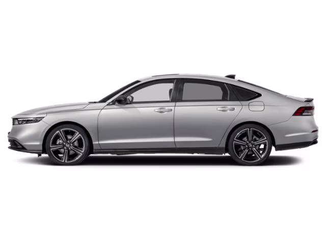 2026 Solar Silver Metallic Honda Accord Hybrid Sport FWD Sedan
