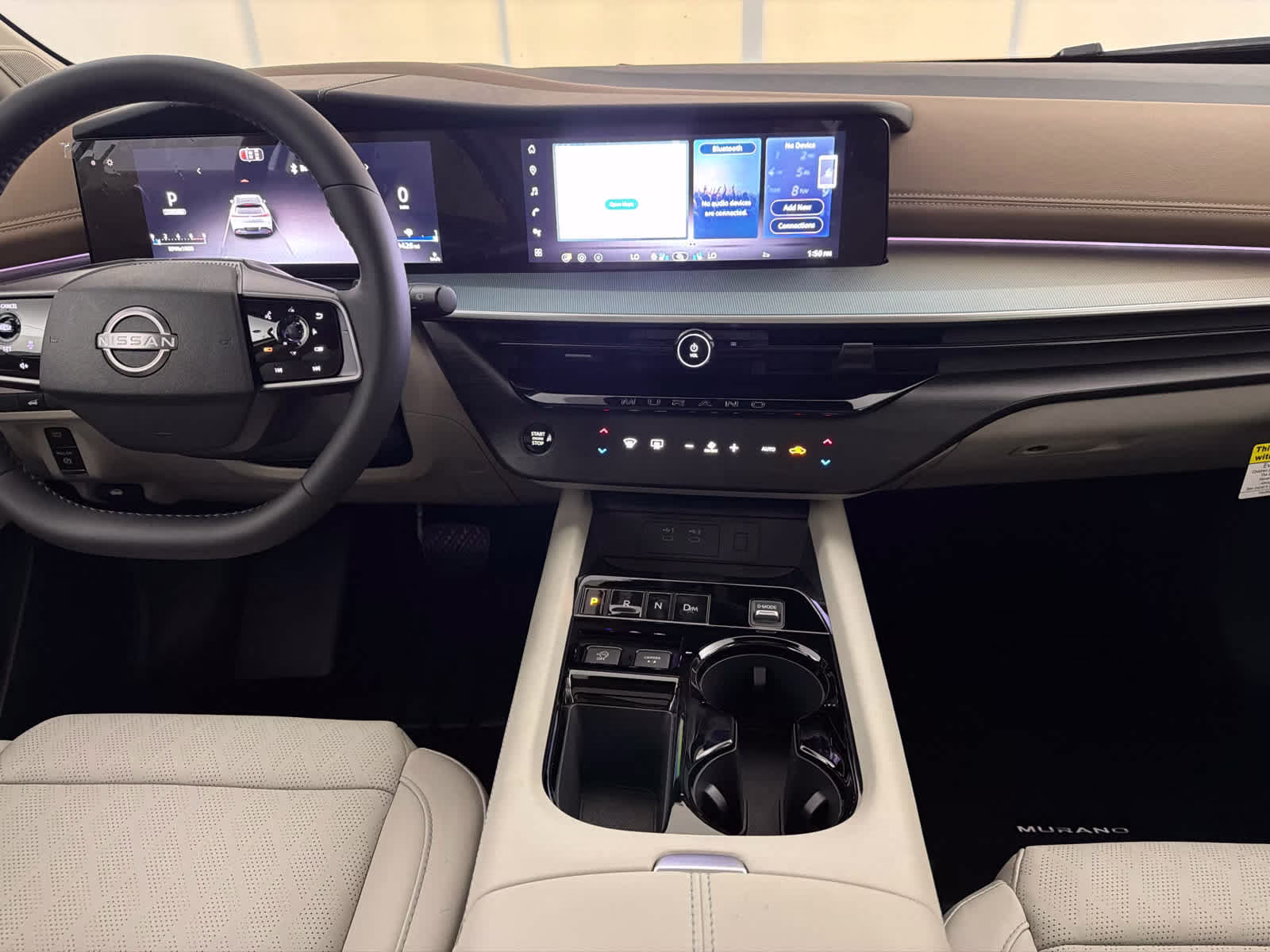 2026 Everest White Pearl Tricoat Nissan Murano Platinum AWD SUV