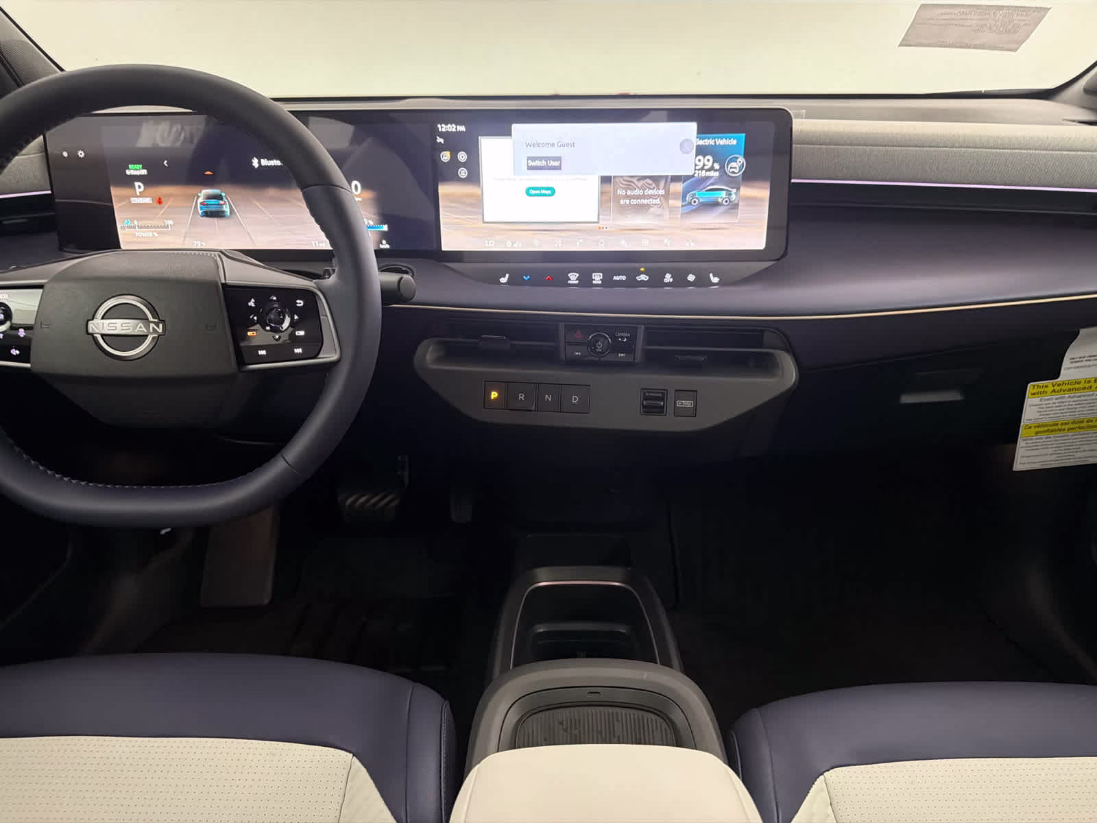 2026 Everest White Pearl Tricoat/Black Nissan LEAF PLATINUM+ FWD SUV