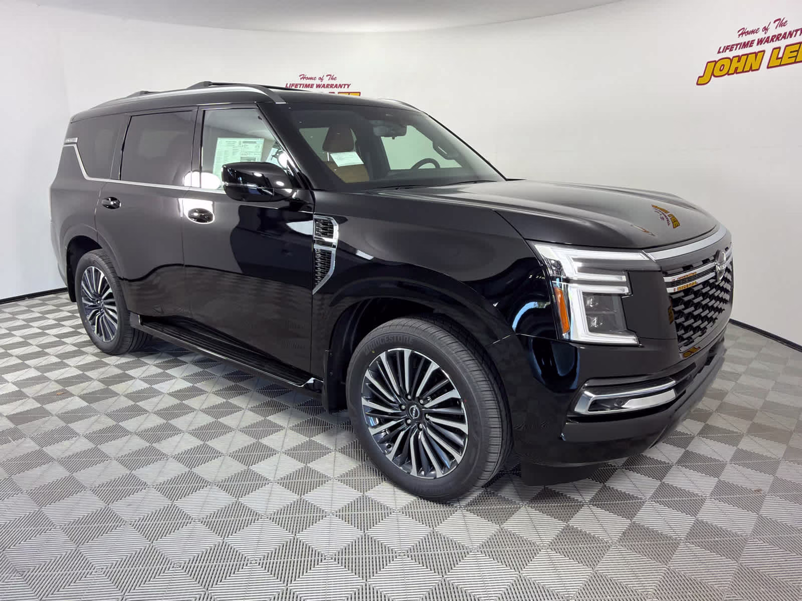 2026 Super Black Nissan Armada Platinum Reserve 4X4 SUV
