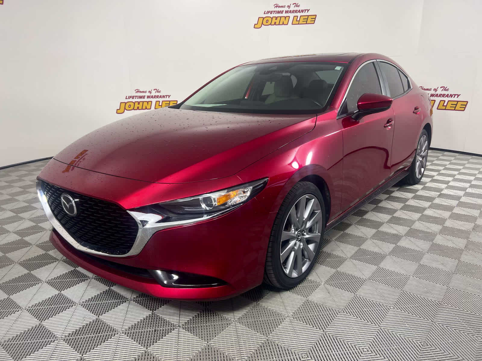 2021 Soul Red Crystal Metallic Mazda Mazda3 Sedan Preferred FWD Sedan