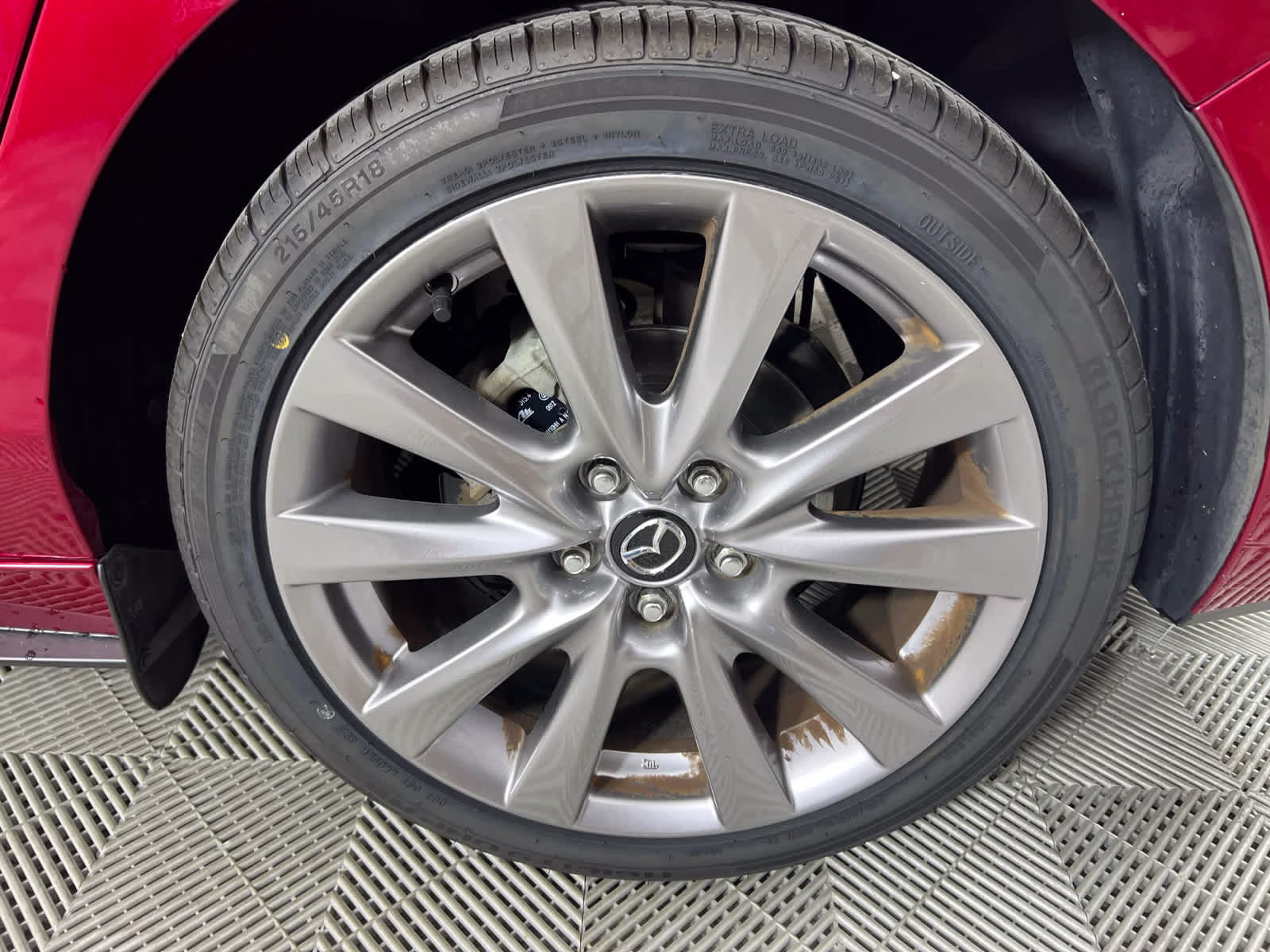 2021 Soul Red Crystal Metallic Mazda Mazda3 Sedan Preferred FWD Sedan