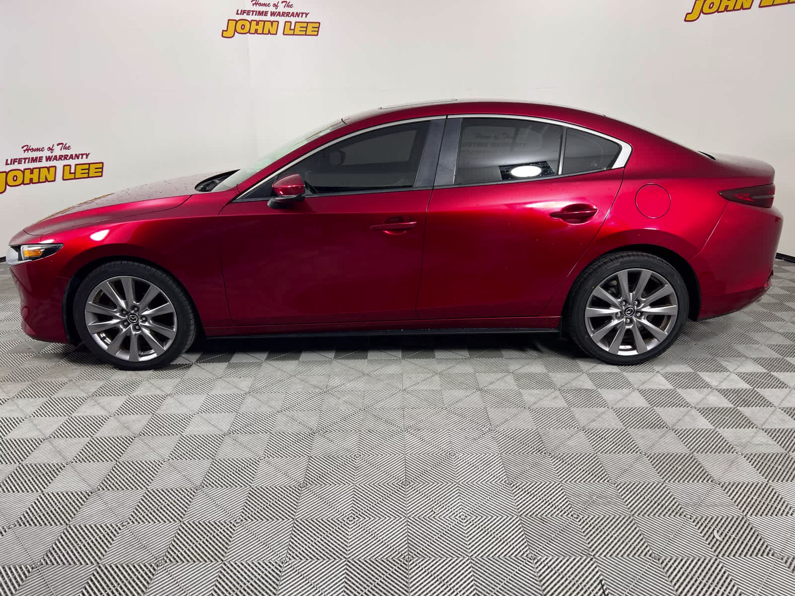 2021 Soul Red Crystal Metallic Mazda Mazda3 Sedan Preferred FWD Sedan