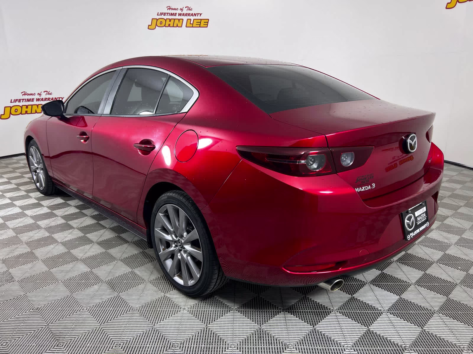 2021 Soul Red Crystal Metallic Mazda Mazda3 Sedan Preferred FWD Sedan
