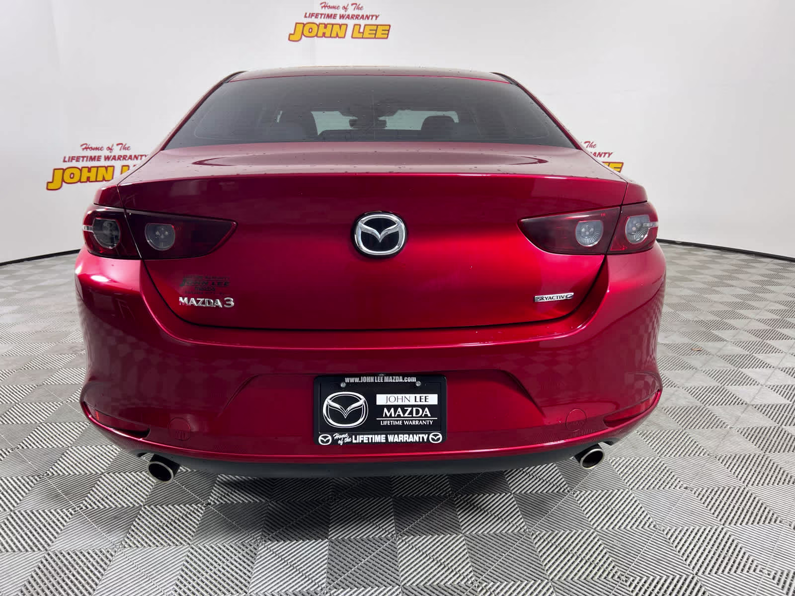 2021 Soul Red Crystal Metallic Mazda Mazda3 Sedan Preferred FWD Sedan