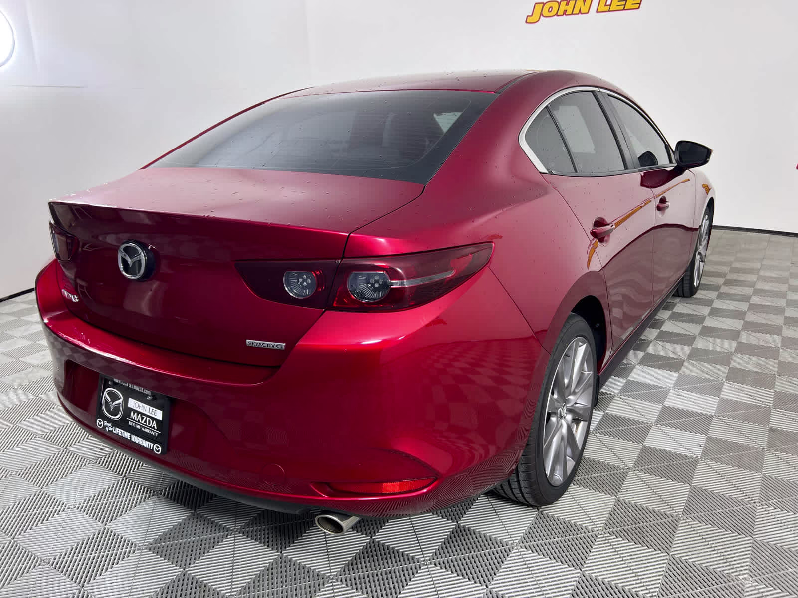 2021 Soul Red Crystal Metallic Mazda Mazda3 Sedan Preferred FWD Sedan