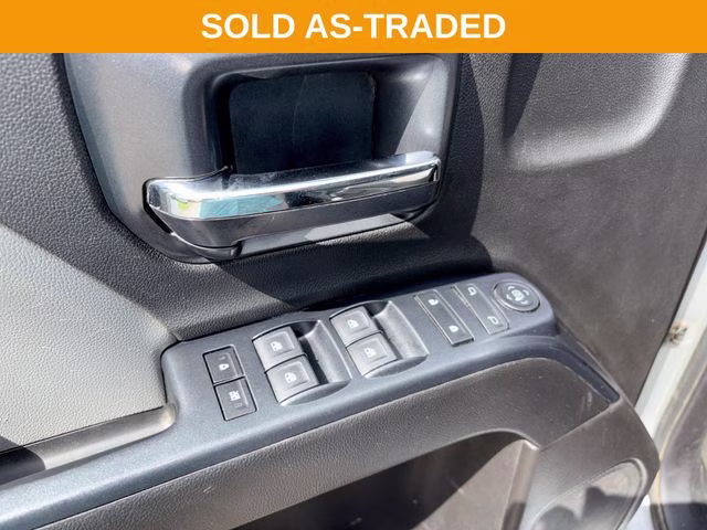 2018 Silver Ice Metallic Chevrolet Silverado 1500 Custom 4X4 Truck