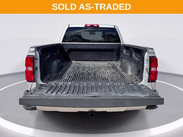 2018 Silver Ice Metallic Chevrolet Silverado 1500 Custom 4X4 Truck