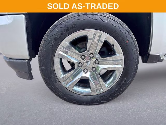 2018 Silver Ice Metallic Chevrolet Silverado 1500 Custom 4X4 Truck