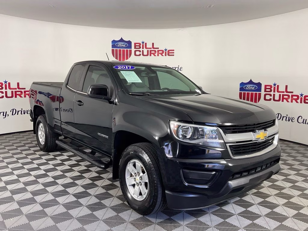 2017 Black Chevrolet Colorado Work Truck RWD Truck