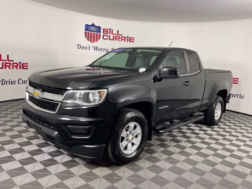 2017 Black Chevrolet Colorado Work Truck RWD Truck