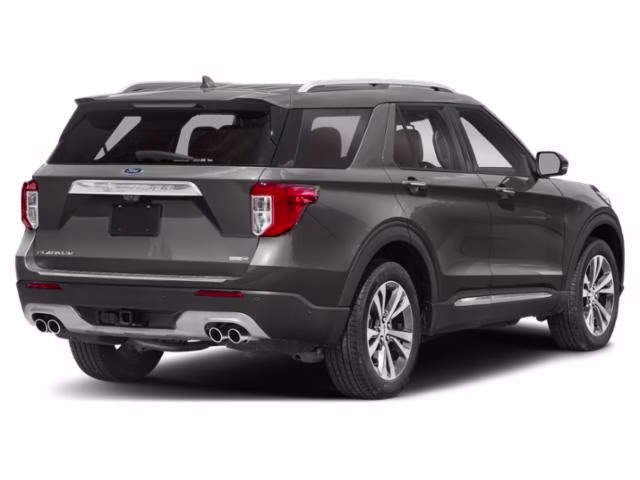 2022 Carbonized Gray Metallic Ford Explorer Platinum RWD SUV