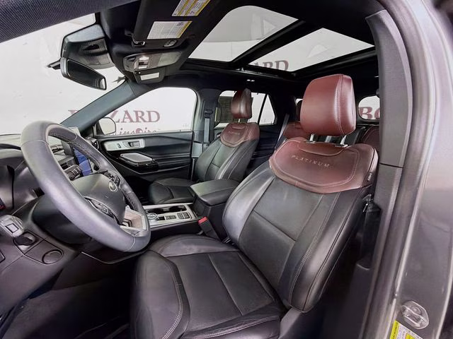 2022 Gray Metallic Ford Explorer Platinum RWD SUV