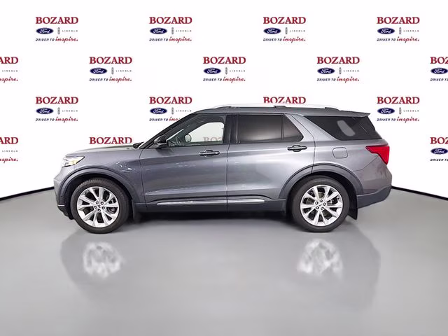 2022 Gray Metallic Ford Explorer Platinum RWD SUV