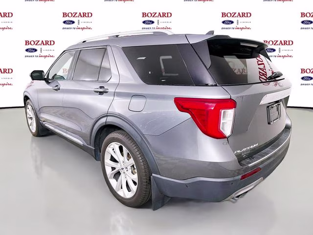 2022 Gray Metallic Ford Explorer Platinum RWD SUV