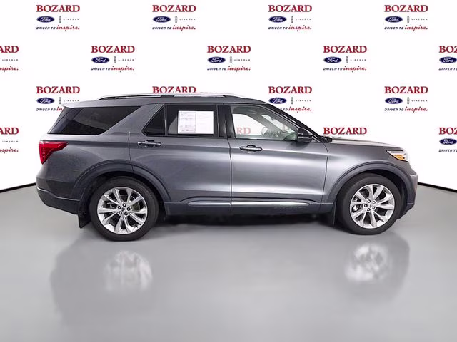 2022 Gray Metallic Ford Explorer Platinum RWD SUV