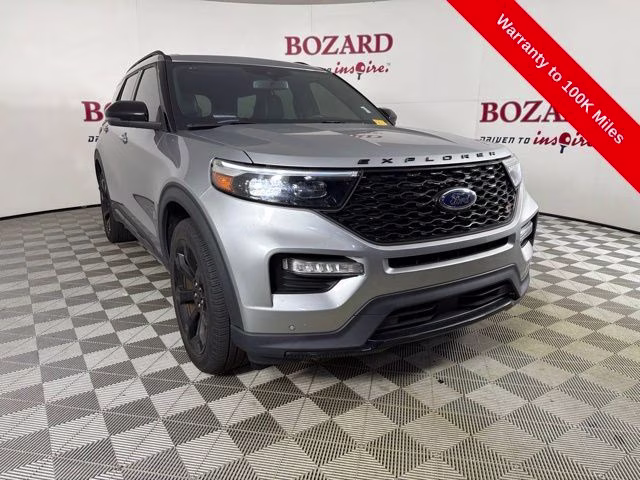 2023 Silver Metallic Ford Explorer ST 4X4 SUV