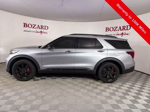 2023 Silver Metallic Ford Explorer ST 4X4 SUV