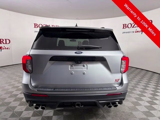 2023 Silver Metallic Ford Explorer ST 4X4 SUV
