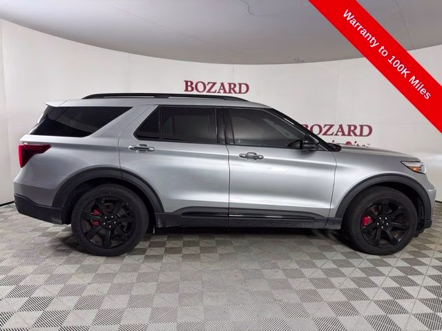 2023 Silver Metallic Ford Explorer ST 4X4 SUV