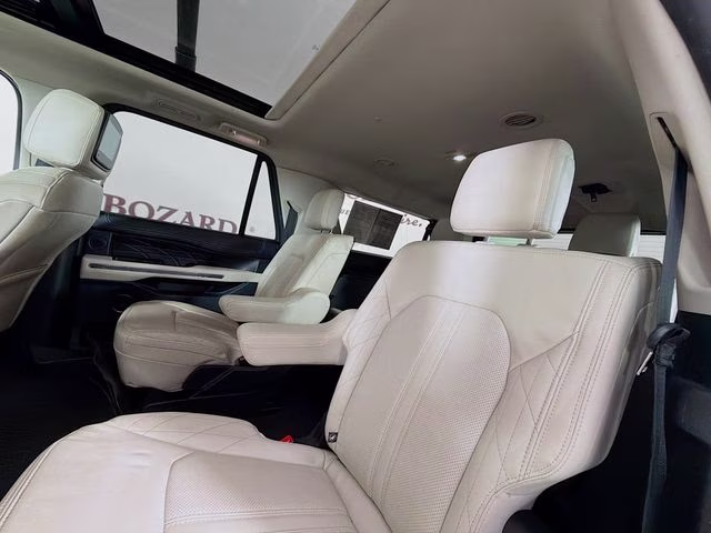 2021 White Metallic Ford Expedition Max Platinum 4X4 SUV