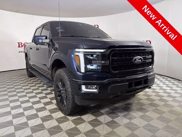 2024 Antimatter Blue Metallic Ford F-150 Lariat 4X4 Truck