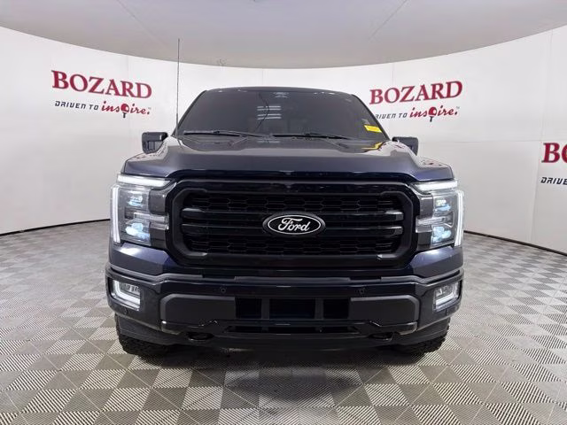 2024 Antimatter Blue Metallic Ford F-150 Lariat 4X4 Truck