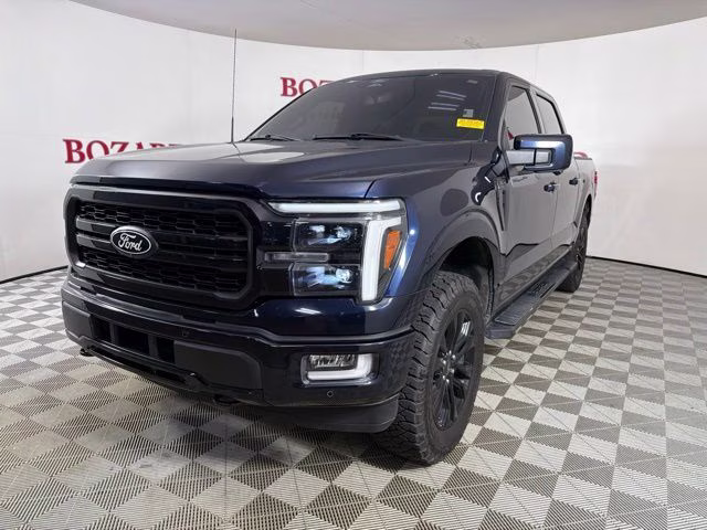 2024 Antimatter Blue Metallic Ford F-150 Lariat 4X4 Truck