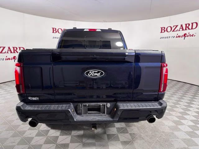 2024 Antimatter Blue Metallic Ford F-150 Lariat 4X4 Truck