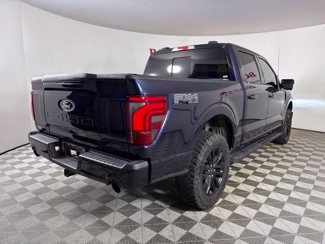 2024 Antimatter Blue Metallic Ford F-150 Lariat 4X4 Truck