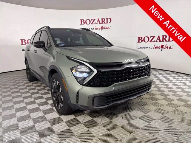 2023 Green Kia Sportage X-Line AWD SUV