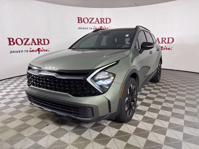 2023 Green Kia Sportage X-Line AWD SUV