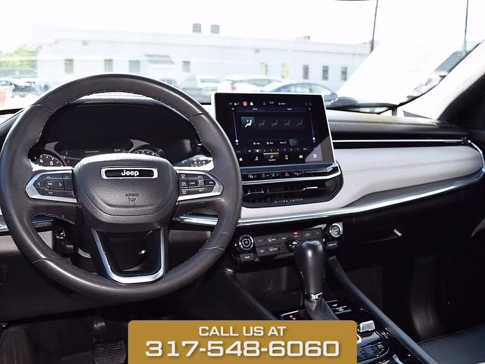 2023 Crystal Metallic Jeep Compass Limited 4X4 SUV
