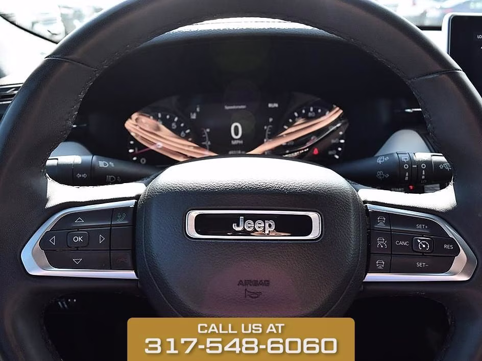 2023 Crystal Metallic Jeep Compass Limited 4X4 SUV