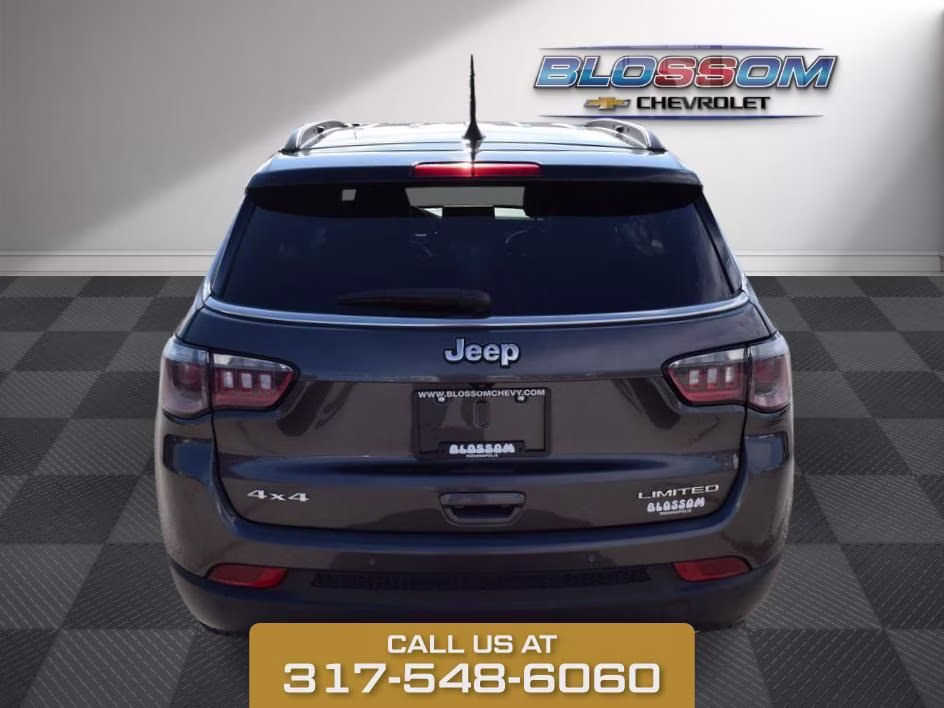 2023 Crystal Metallic Jeep Compass Limited 4X4 SUV