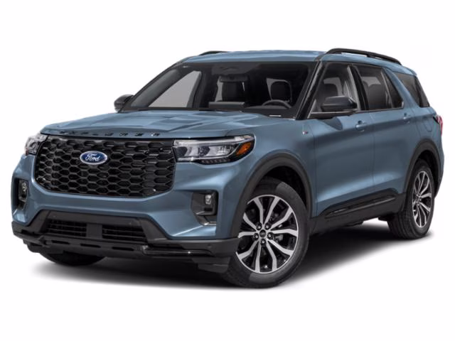 Vapor Blue Metallic 2026 Ford Explorer ST-Line AWD SUV / Crossover All-Wheel Drive Automatic