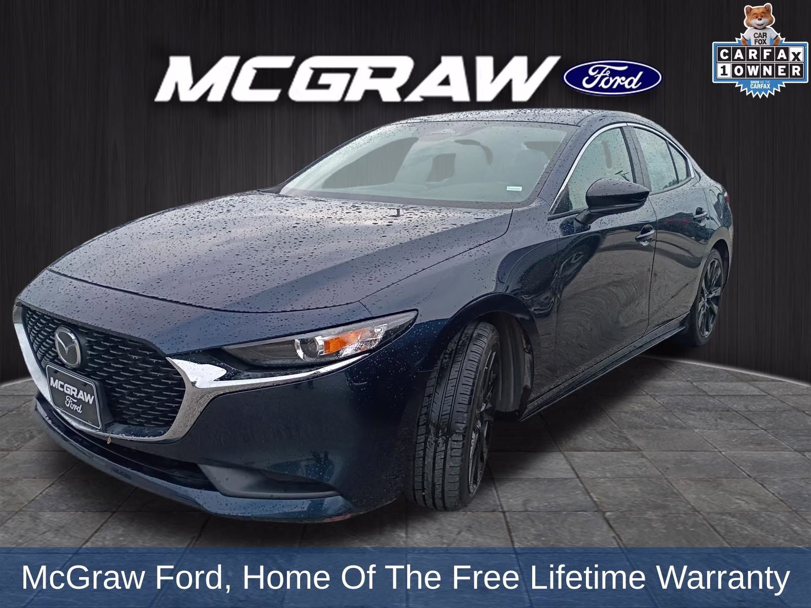 2024 Crystal Blue Mazda Mazda3 2.5 S Select Sport FWD Sedan