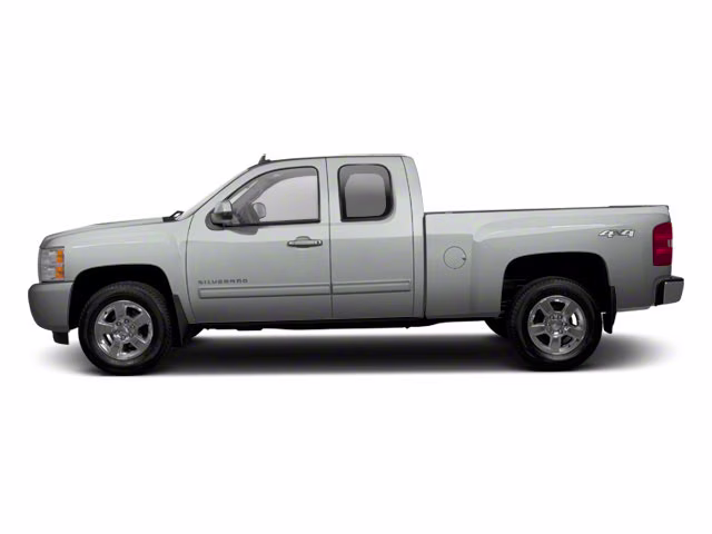 2013 Silver Chevrolet Silverado 1500 Work Truck RWD Truck