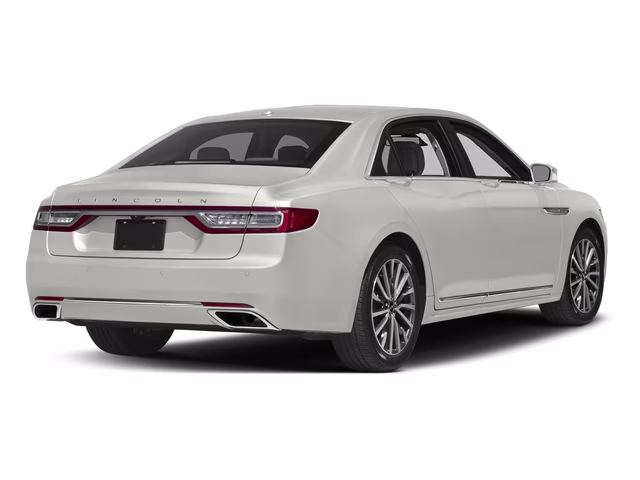 2017 White Platinum Clearcoat Lincoln Continental Reserve FWD Sedan