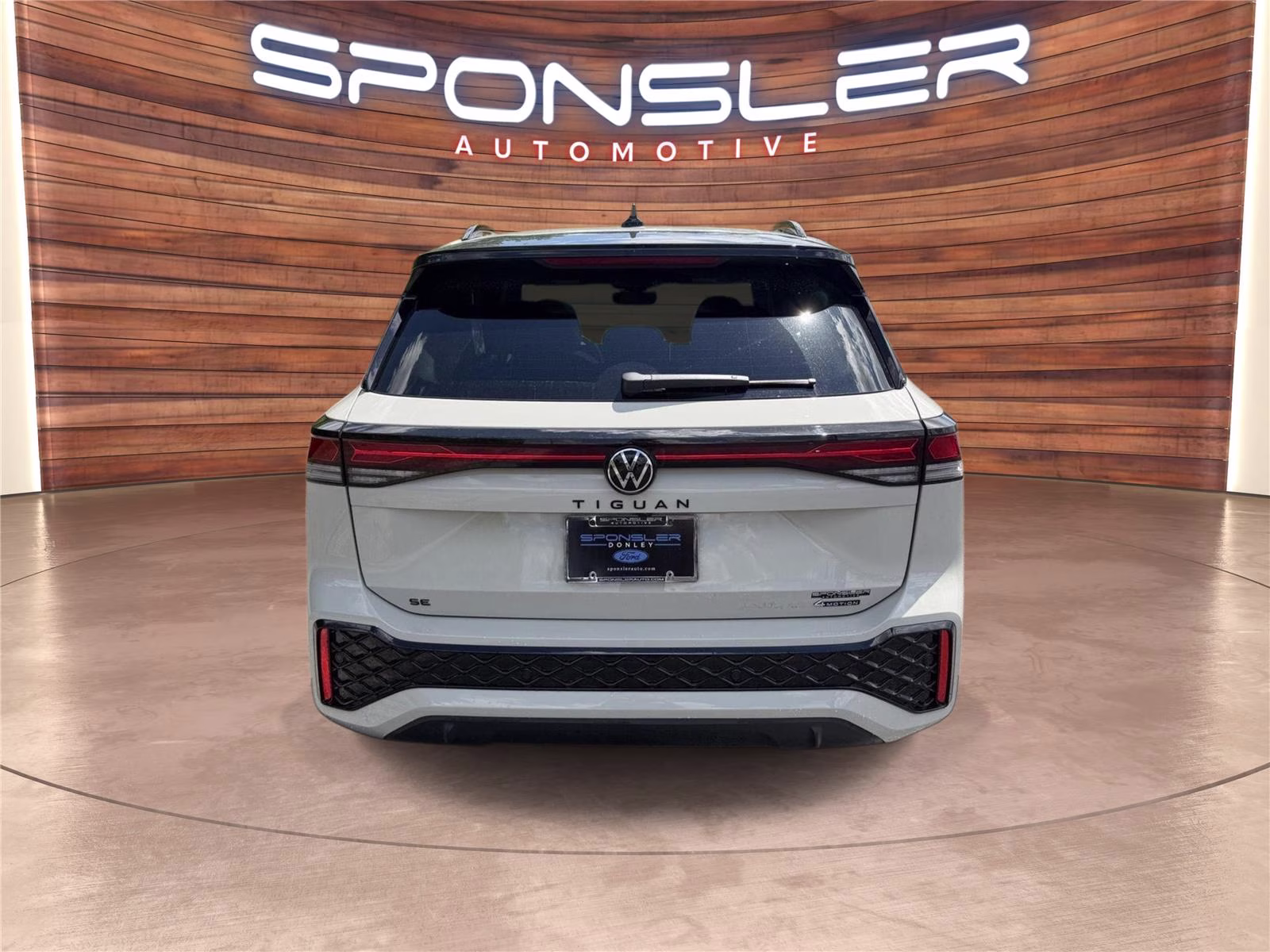 2026 White Volkswagen Tiguan SE R-Line Black AWD Crossover