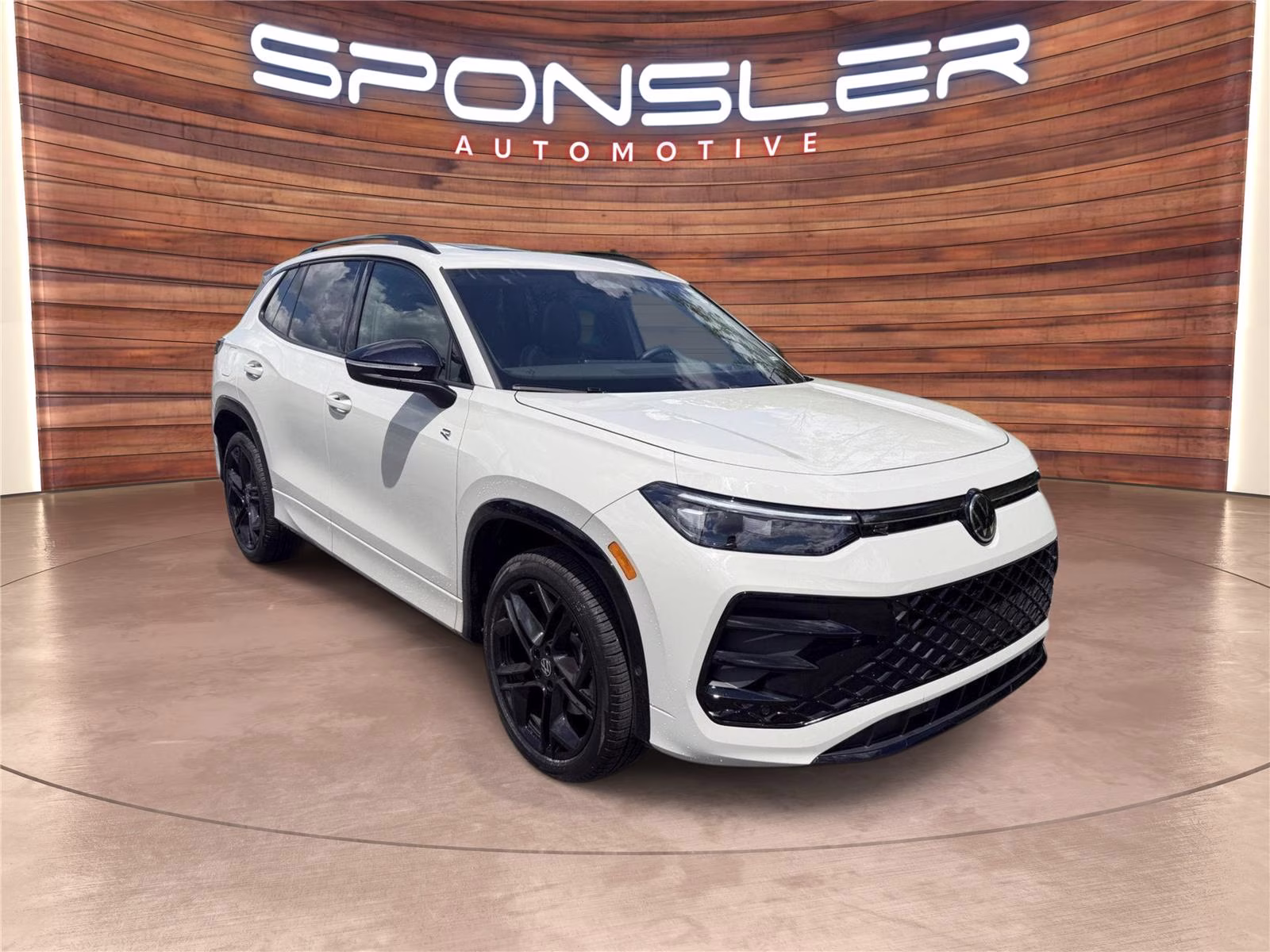 2026 White Volkswagen Tiguan SE R-Line Black AWD Crossover
