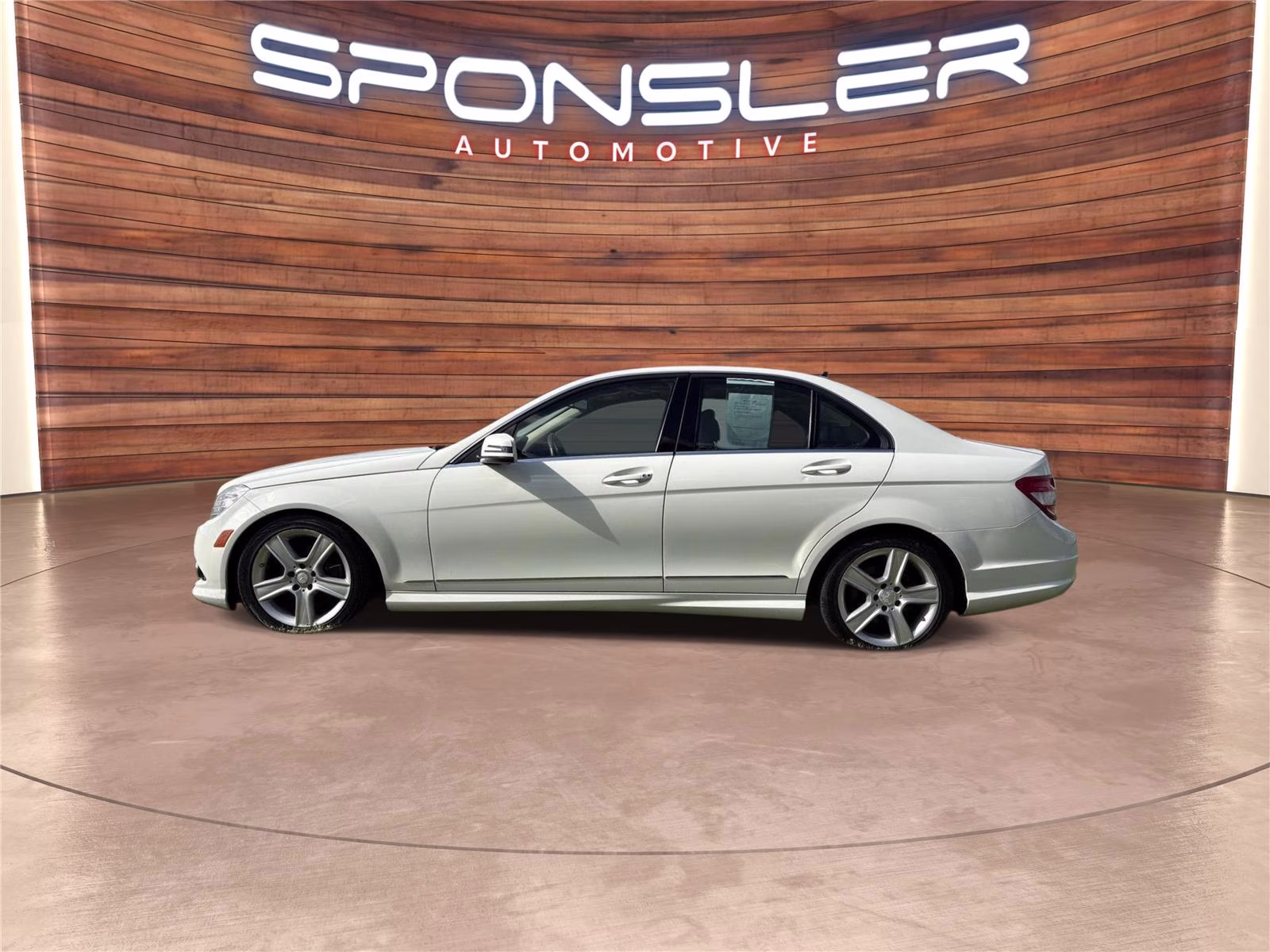 2010 White Mercedes-Benz C300 4 MATIC C300 AWD Sedan