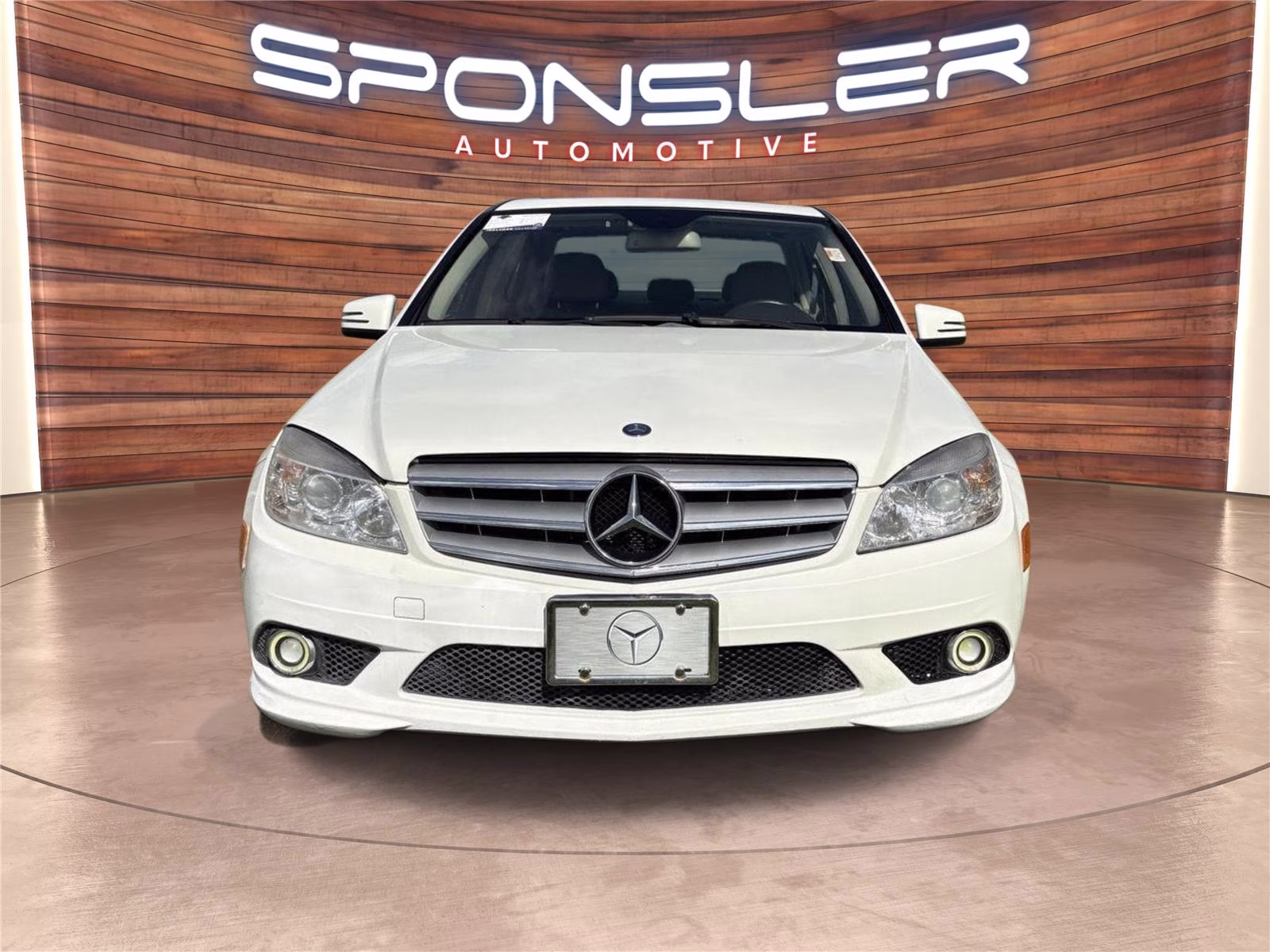 2010 White Mercedes-Benz C300 4 MATIC C300 AWD Sedan