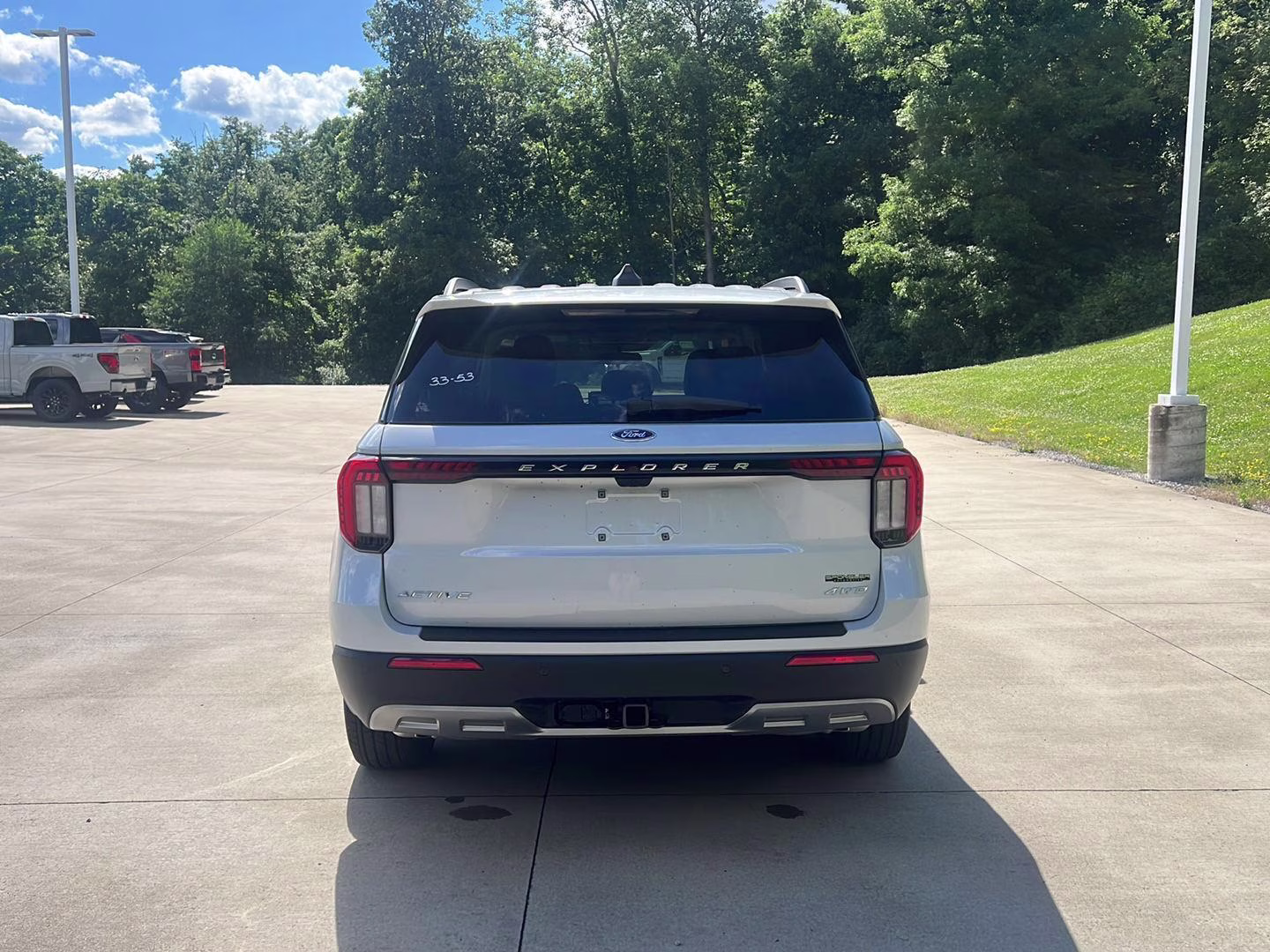 2026 Space White Metallic Ford Explorer Active w/200A Pkg 4X4 SUV