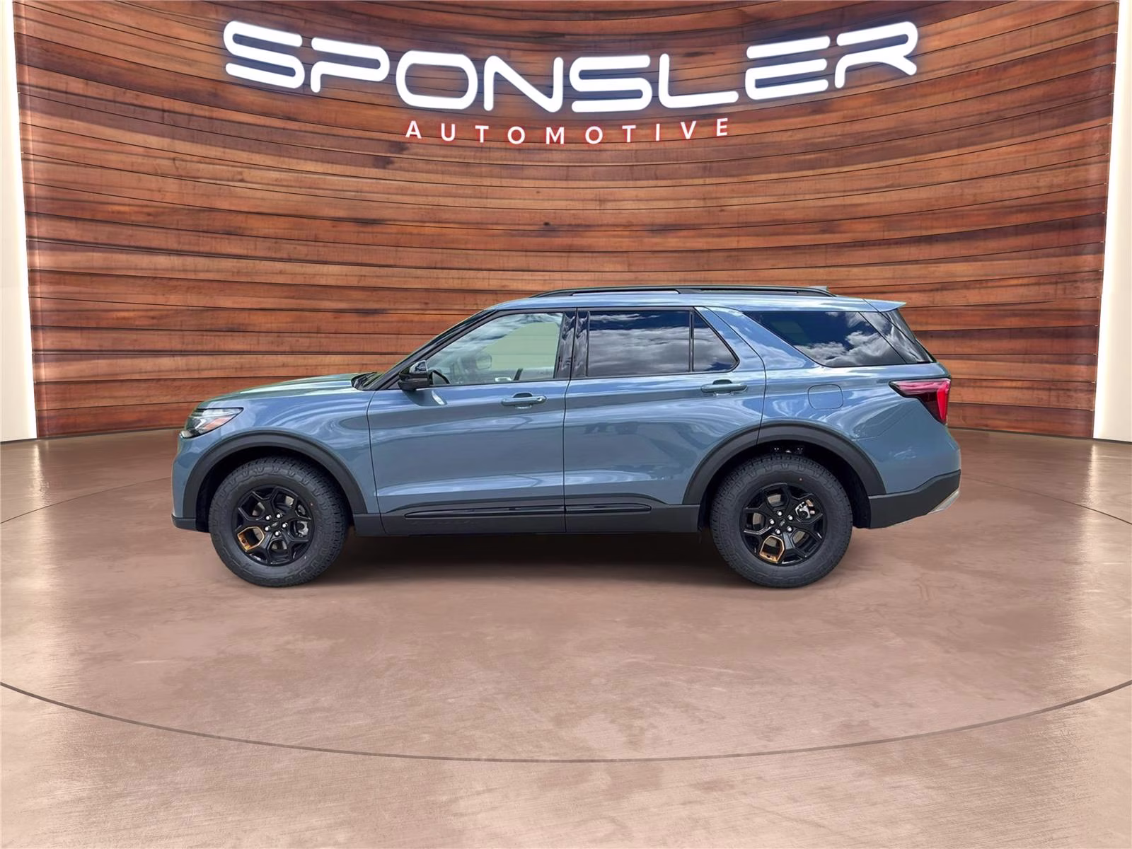 2026 Vapor Blue Ford Explorer Tremor 4X4 SUV
