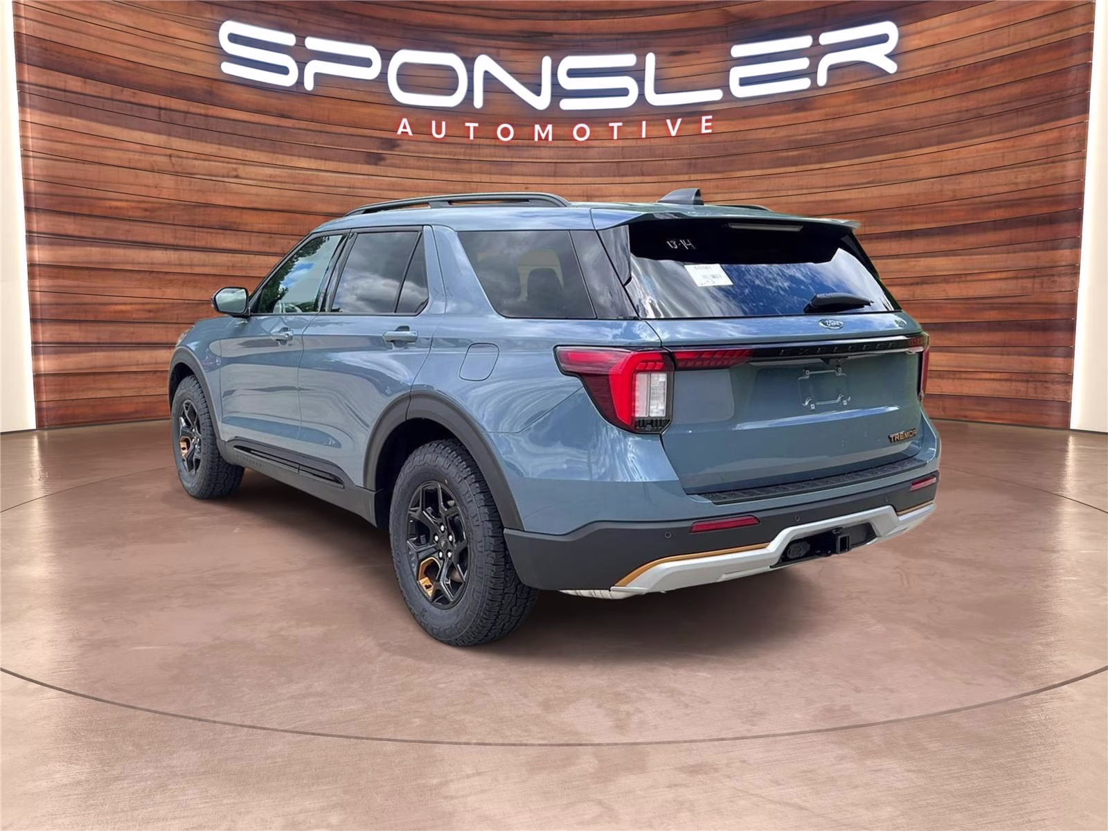 2026 Vapor Blue Ford Explorer Tremor 4X4 SUV