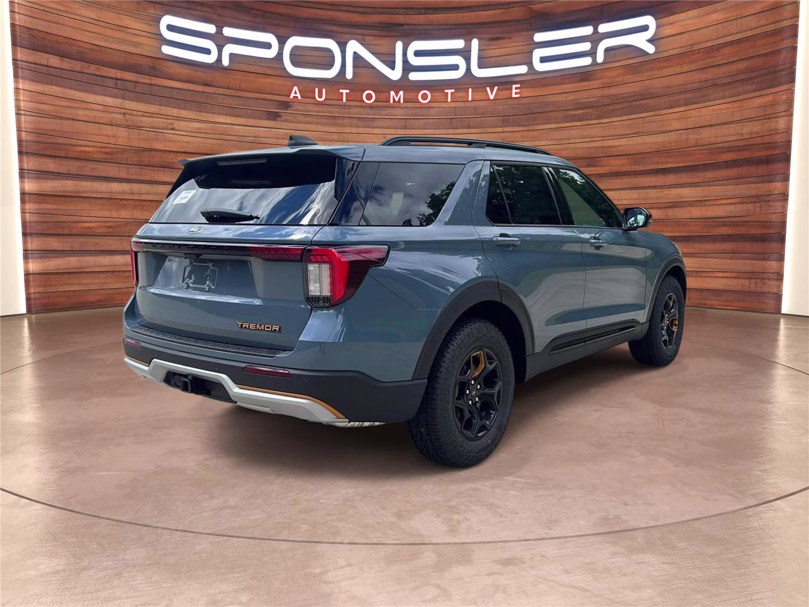 2026 Vapor Blue Ford Explorer Tremor 4X4 SUV